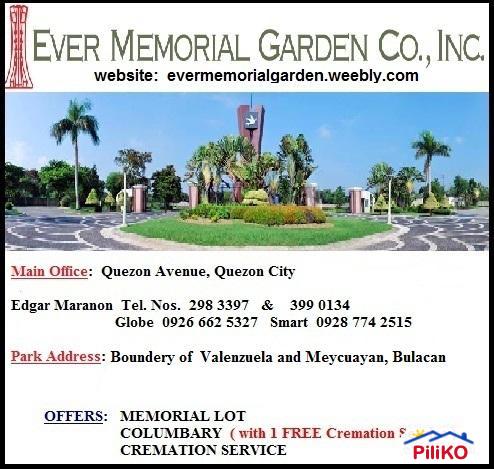 Pictures of Memorial Lot for sale in Quezon City