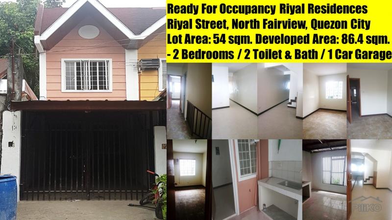 2 bedroom House and Lot for sale in Quezon City