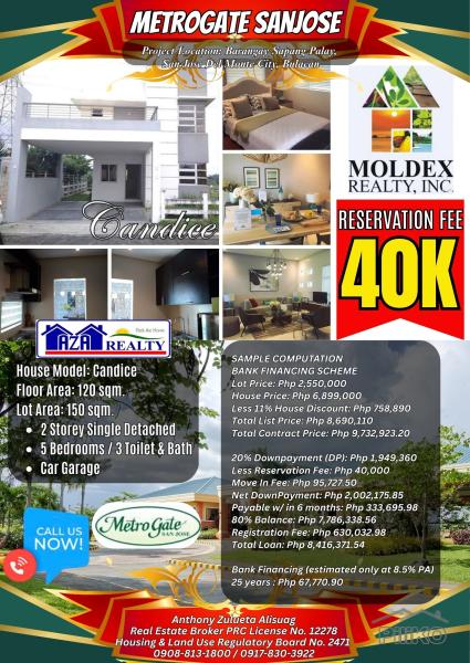 Pictures of 5 bedroom House and Lot for sale in San Jose del Monte