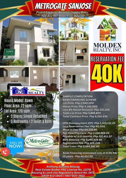 Pictures of 3 bedroom House and Lot for sale in San Jose del Monte