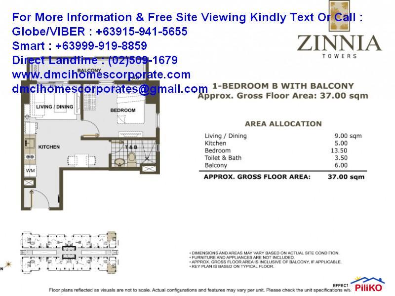 1 bedroom Other apartments for sale in Quezon City in Philippines - image