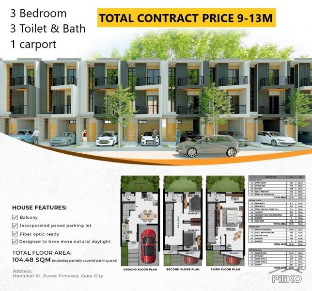 3 bedroom Townhouse for sale in Cebu City