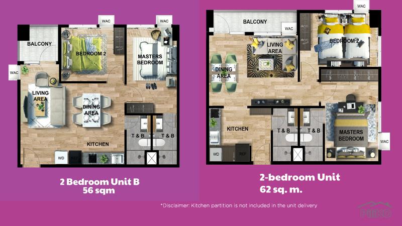 2 bedroom Condominium for sale in Lapu Lapu in Cebu