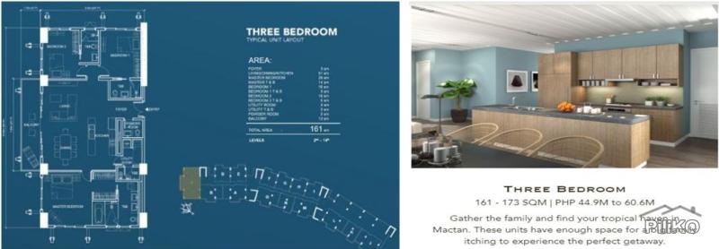 3 bedroom Condominium for sale in Lapu Lapu in Philippines