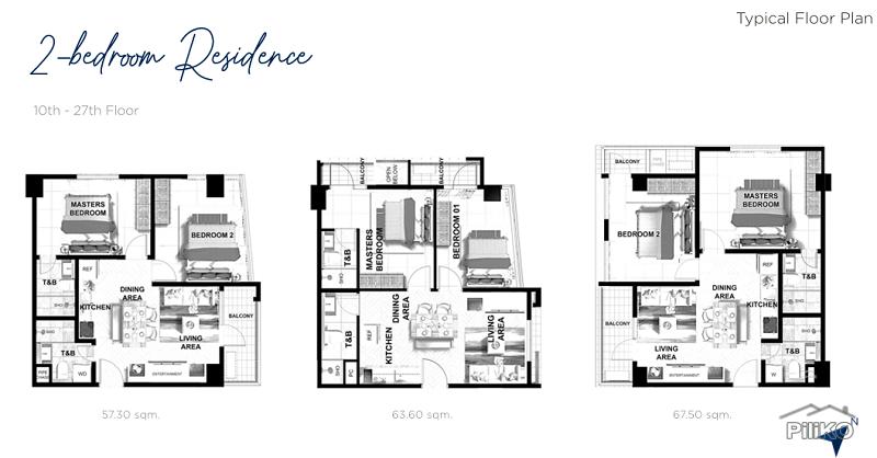 2 bedroom Condominium for sale in Lapu Lapu in Philippines - image