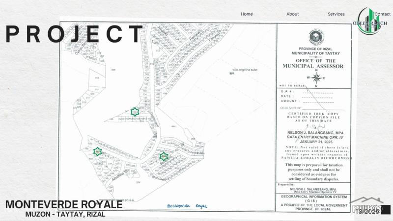 Picture of Residential Lot for sale in Taytay