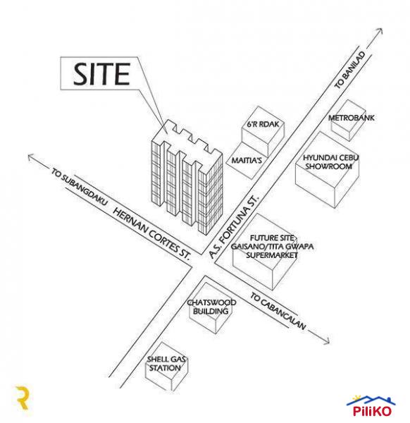 1 bedroom Condominium for sale in Cebu City in Philippines