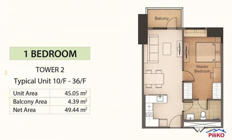 1 bedroom Condominium for sale in Cebu City in Philippines
