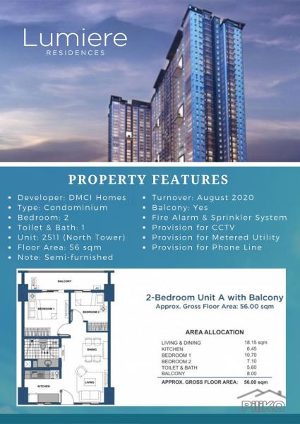 2 bedroom Condominium for sale in Pasig