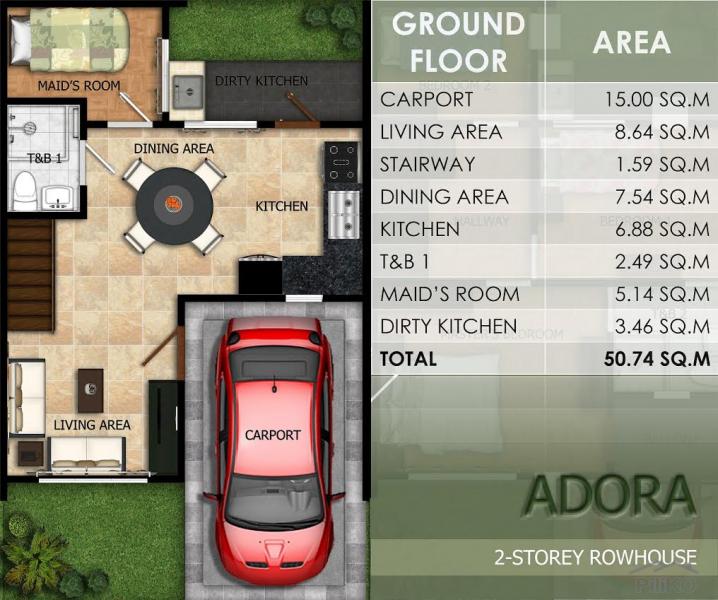 3 bedroom Townhouse for sale in Talisay