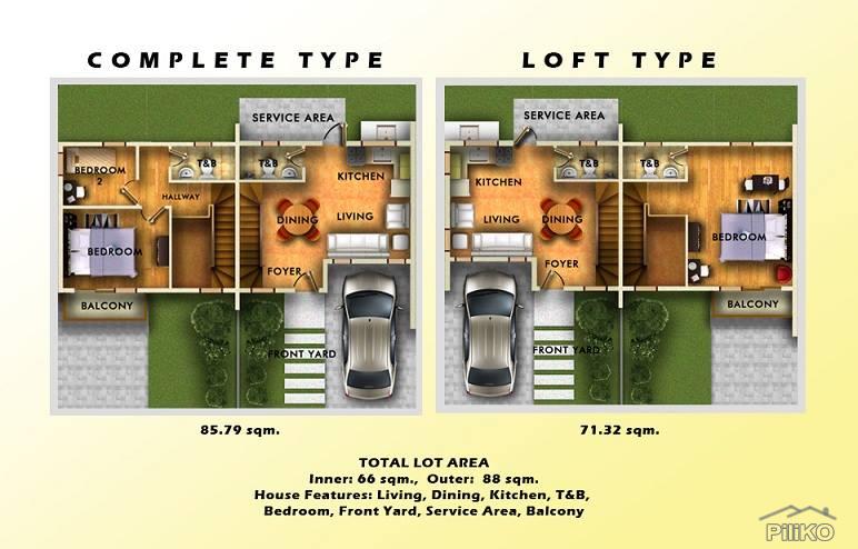2 bedroom Townhouse for sale in Dasmarinas in Cavite