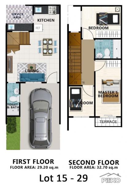 3 bedroom Townhouse for sale in Talisay in Philippines