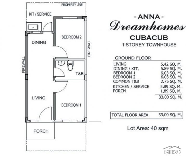 2 bedroom House and Lot for sale in Mandaue in Philippines