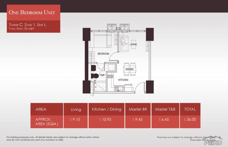 Picture of 1 bedroom Condominium for sale in Quezon City in Philippines
