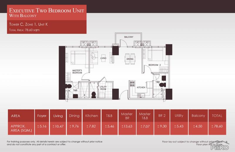 1 bedroom Condominium for sale in Quezon City in Philippines - image
