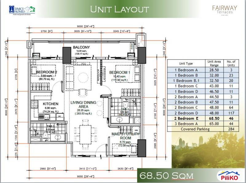 Picture of 2 bedroom Condominium for sale in Paranaque in Metro Manila