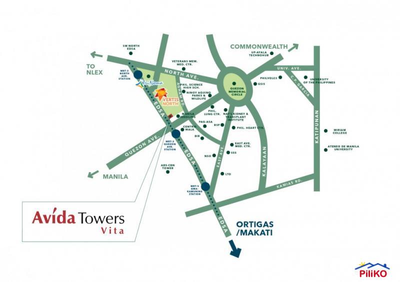 2 bedroom Condominium for sale in Quezon City in Philippines