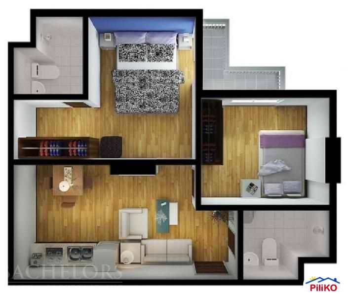 2 bedroom Condominium for sale in Cebu City in Philippines