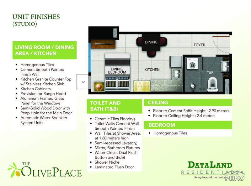 1 bedroom Condominium for sale in Mandaluyong in Metro Manila - image