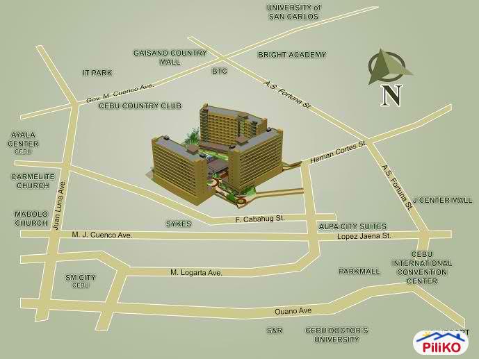 Condominium for sale in Cebu City in Philippines