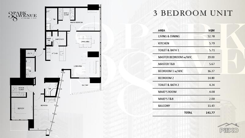 Picture of 3 bedroom Condominium for sale in Cebu City in Cebu