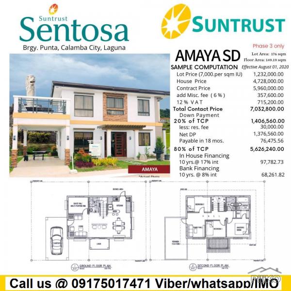 4 bedroom House and Lot for sale in Calamba in Laguna