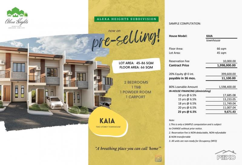 2 bedroom Townhouse for sale in Cebu City