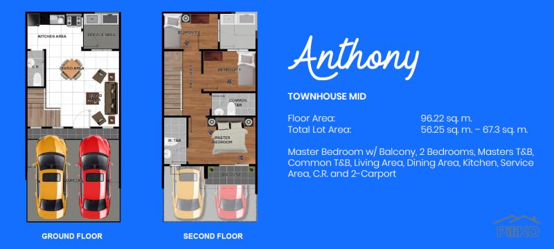 3 bedroom Townhouse for sale in Lapu Lapu in Philippines