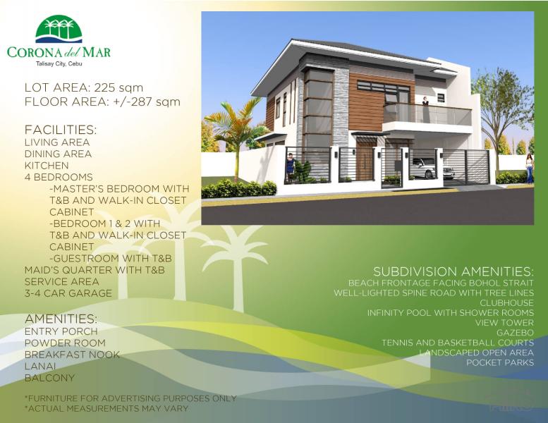 4 bedroom House and Lot for sale in Talisay
