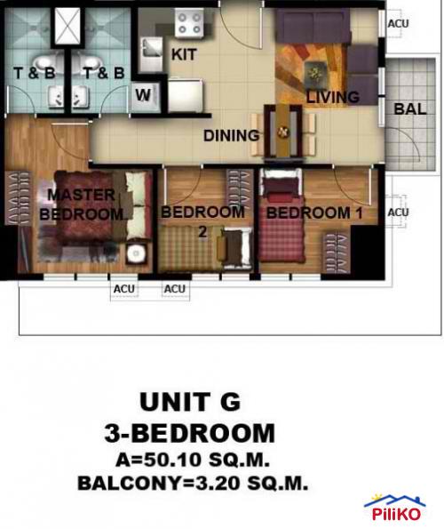 Picture of Condominium for sale in Davao City in Philippines