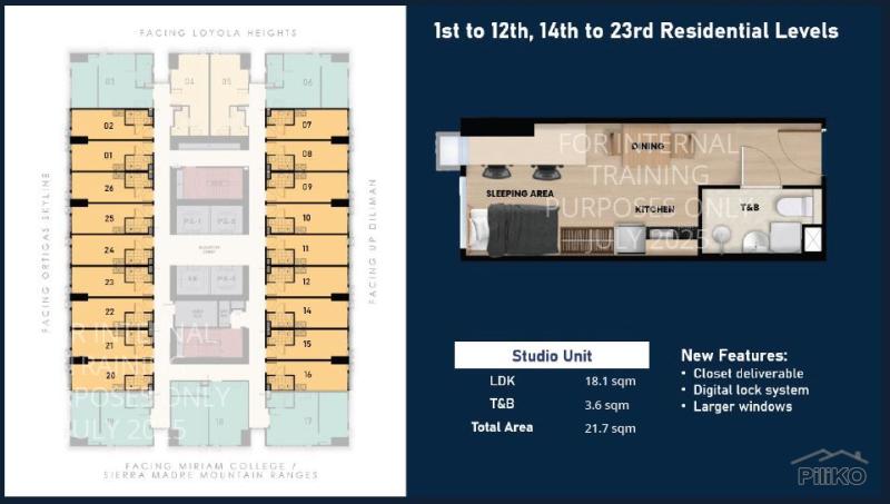 1 bedroom Condominium for sale in Quezon City - image 10