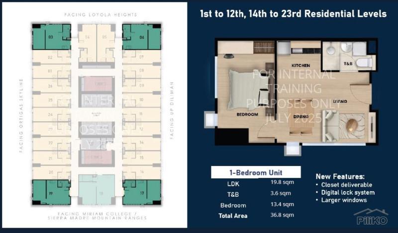 1 bedroom Condominium for sale in Quezon City - image 11