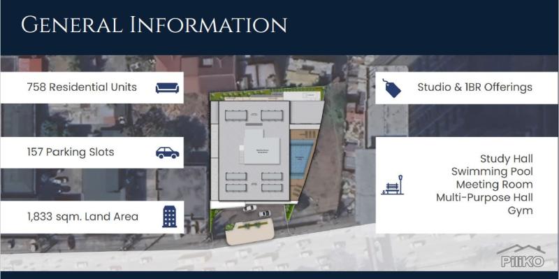 1 bedroom Condominium for sale in Quezon City in Philippines