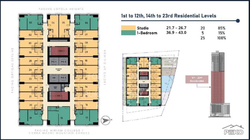 1 bedroom Condominium for sale in Quezon City - image 9