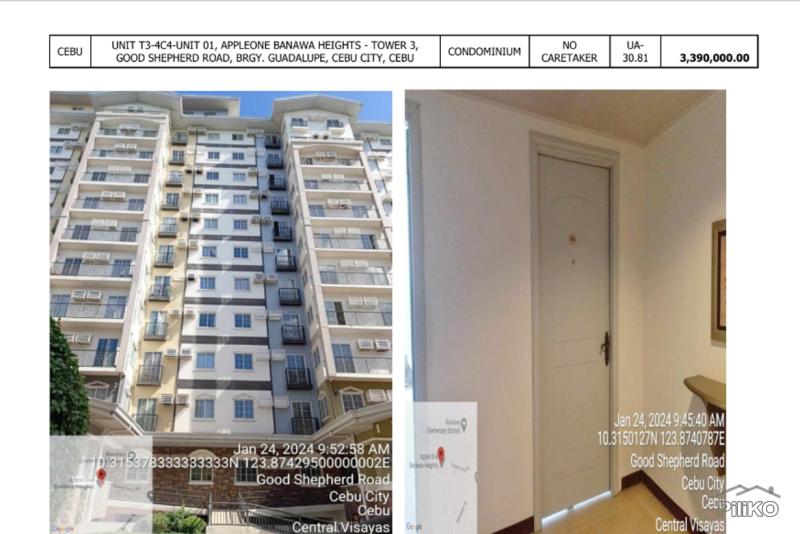 Picture of 1 bedroom Condominium for sale in Cebu City