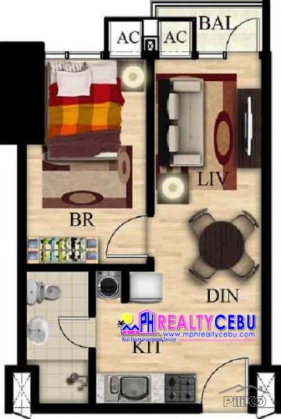 1 bedroom Condominium for sale in Cebu City in Philippines