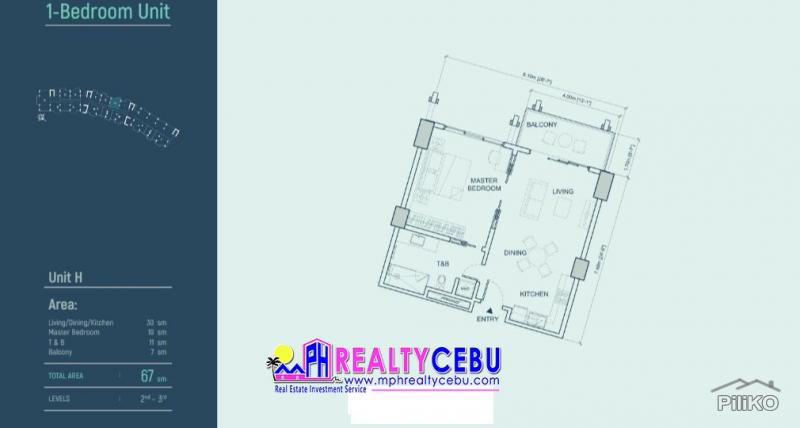 Picture of 1 bedroom Condominium for sale in Cebu City in Philippines