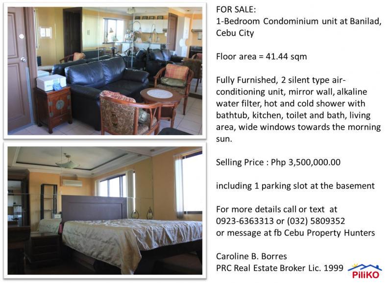 1 bedroom Condominium for sale in Mandaue