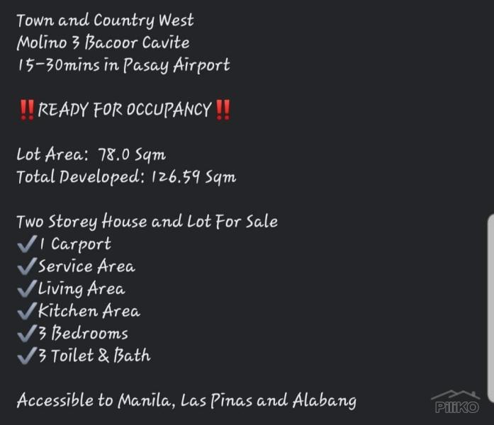 3 bedroom House and Lot for sale in Bacoor - image 9