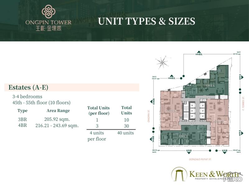 4 bedroom Condominium for sale in Manila in Metro Manila - image