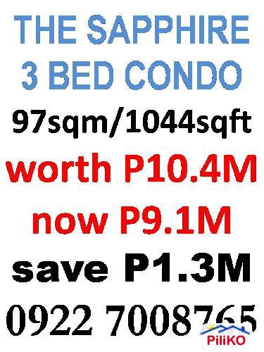 3 bedroom Condominium for sale in Pasig