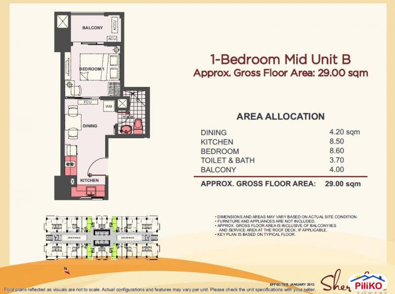 Condominium for sale in Taytay in Philippines