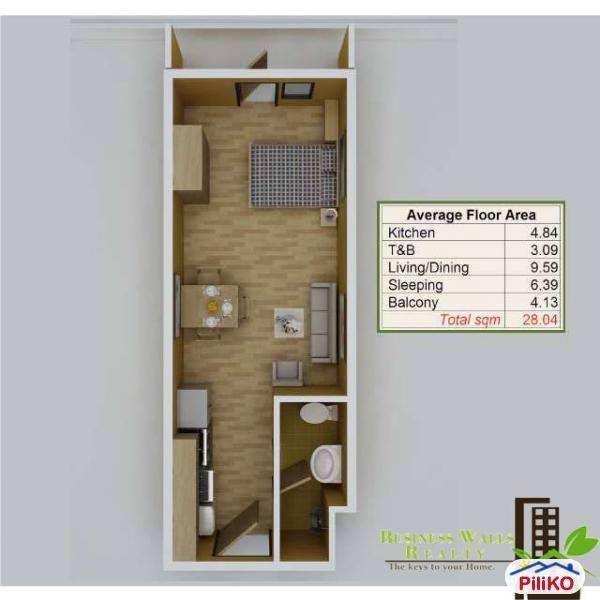 1 bedroom Condominium for sale in Cebu City
