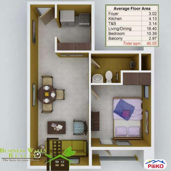 Picture of 1 bedroom Condominium for sale in Cebu City