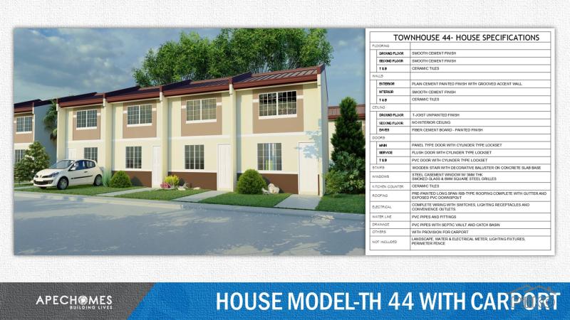 2 bedroom Townhouse for sale in San Ildefonso in Philippines