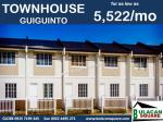 2 bedroom Townhouse for sale in Guiguinto