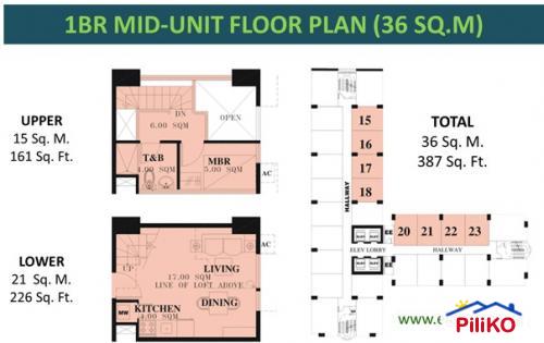 1 bedroom Condominium for sale in Makati